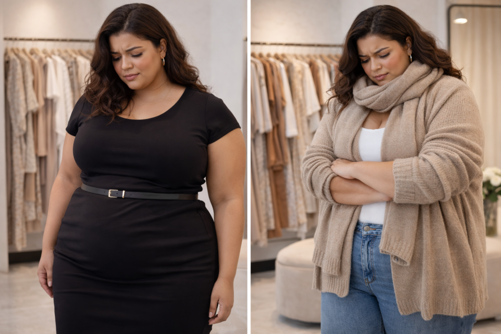 erreurs plus size