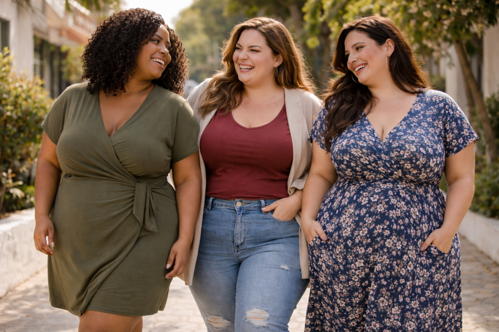 tenues flatteuses pour courbes