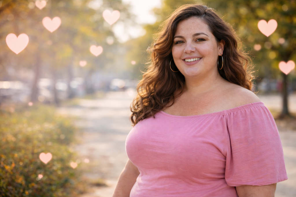 trouver l'amour femme ronde