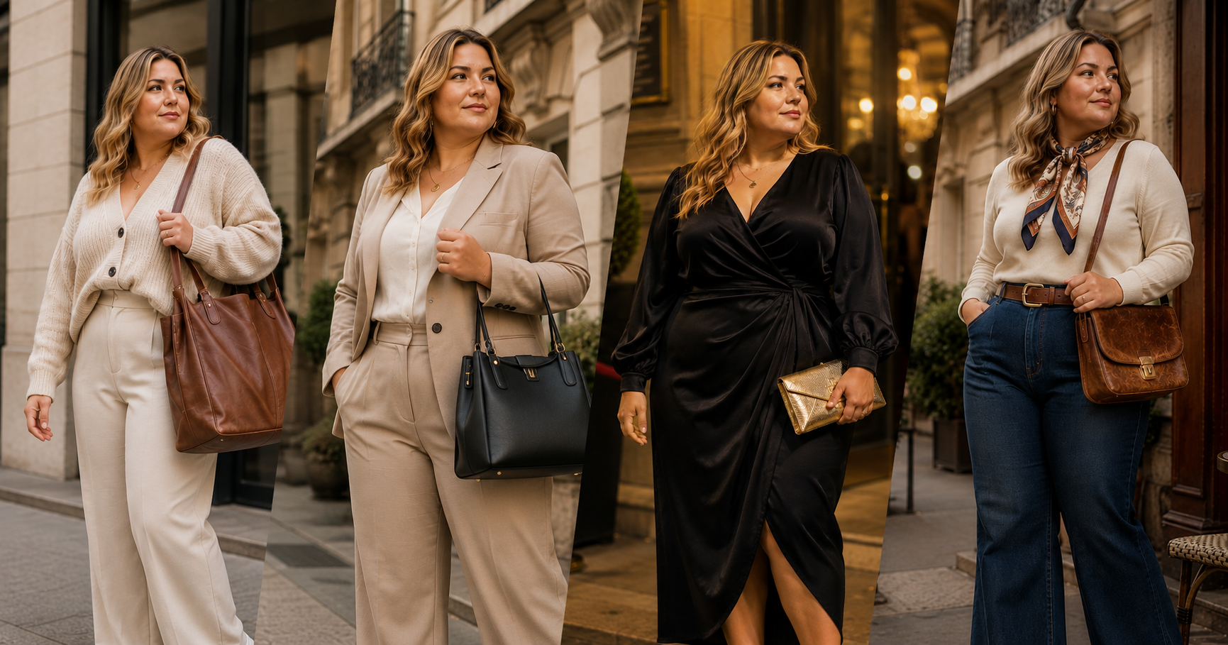 Quel sac choisir selon sa tenue quand on est une femme ronde ?