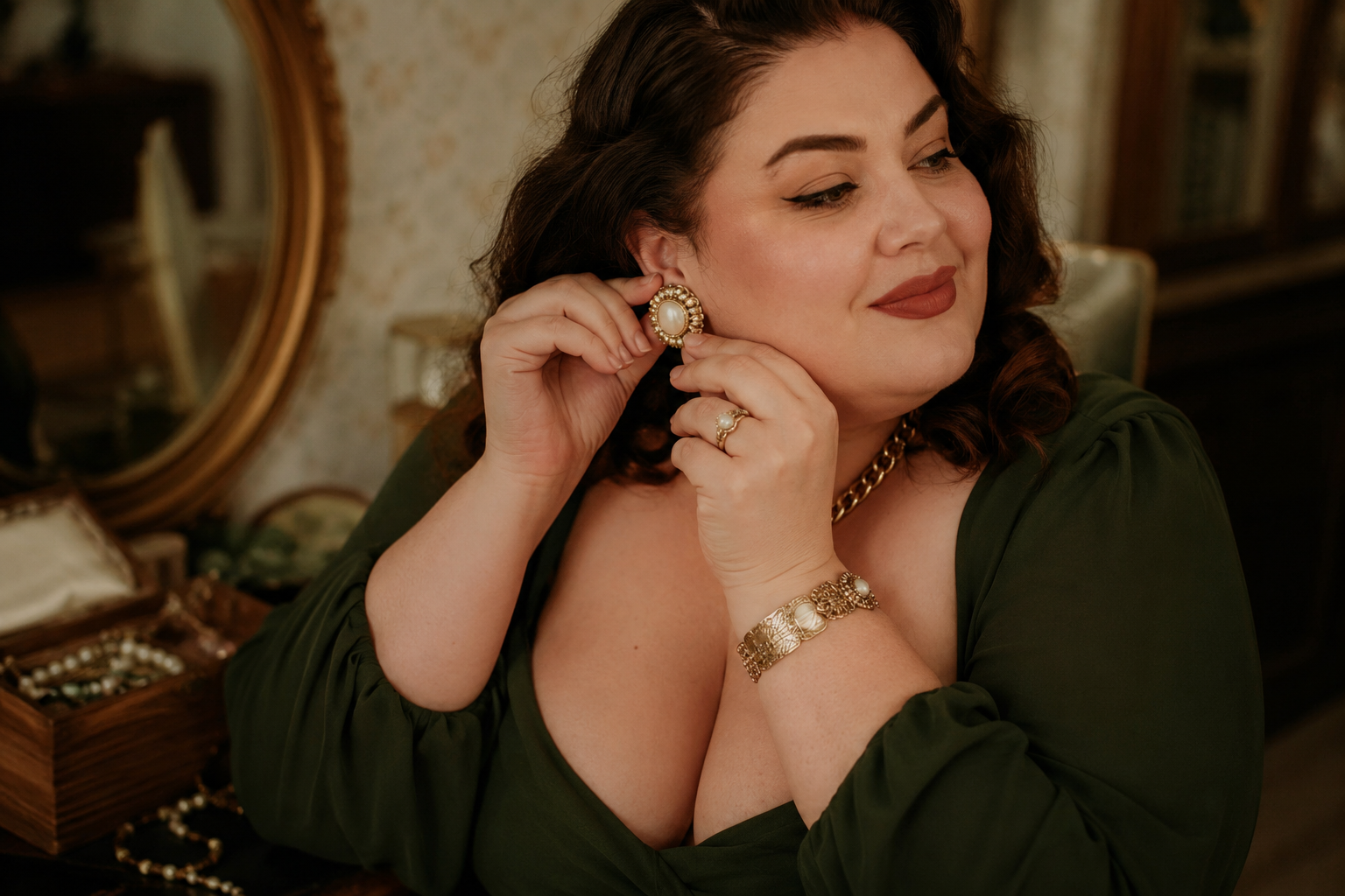 Bijoux vintage femme ronde : comment créer des looks élégants et harmonieux ?