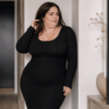 robes moulantes grandes tailles
