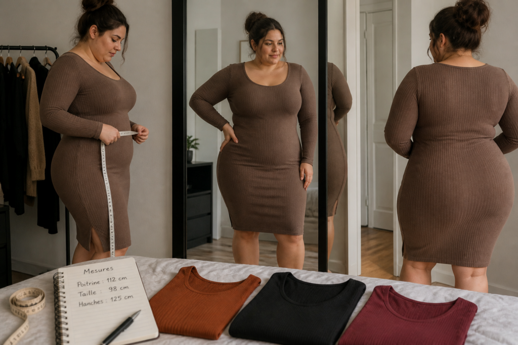 robe moulate taille