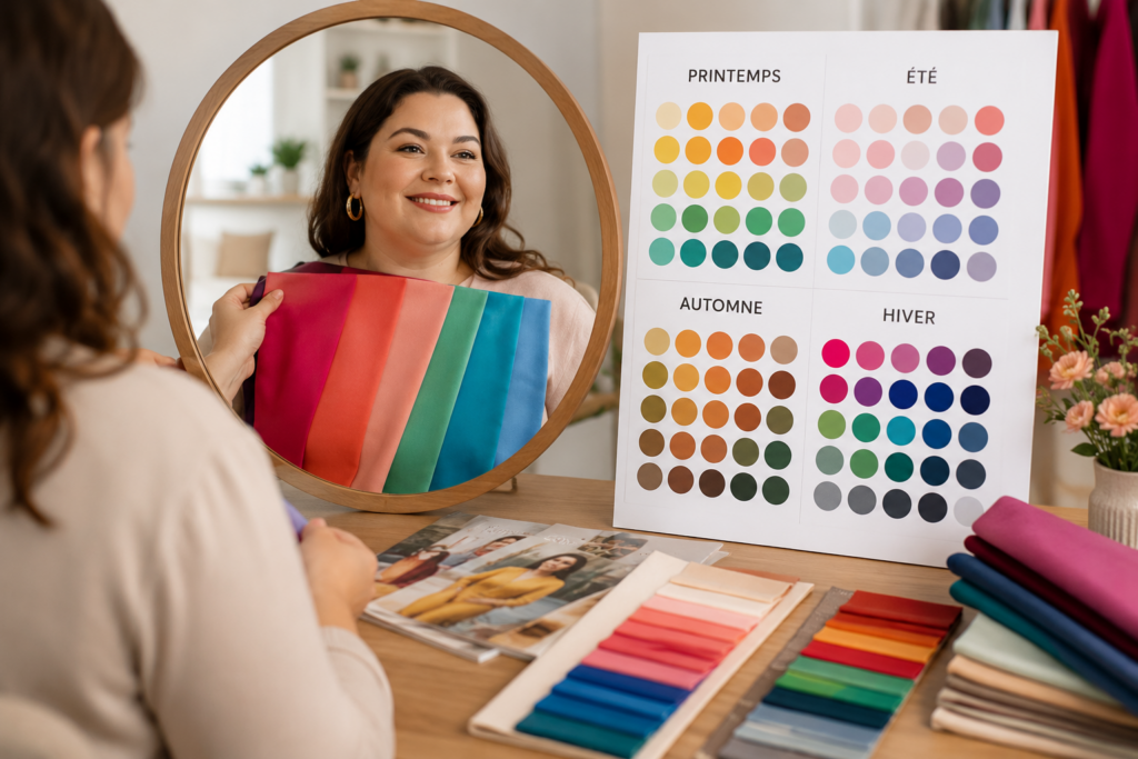 Consultation de couleurs personnels et style