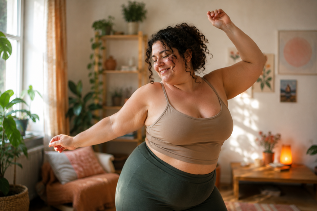 Danses joyeuses et lumière chaleureuse