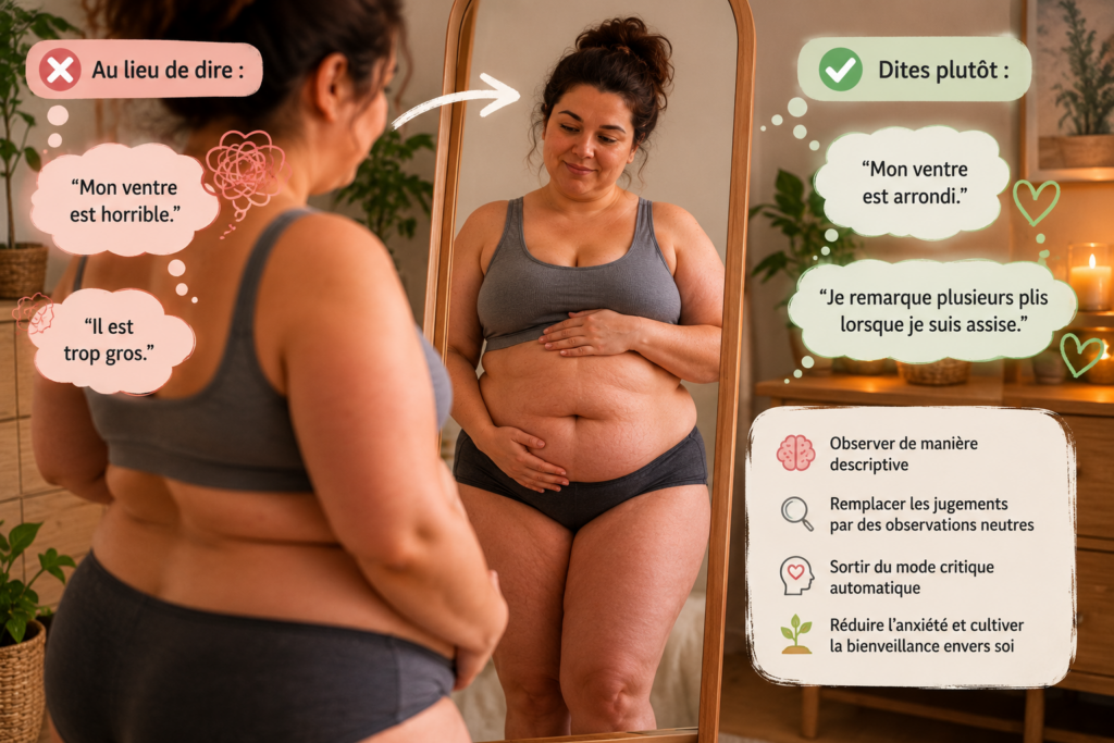 Reflet positif et bienveillance personnelle