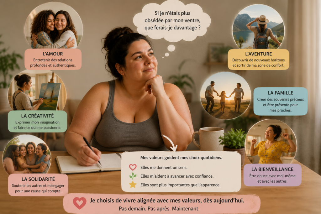 Mes valeurs, mon guide quotidien