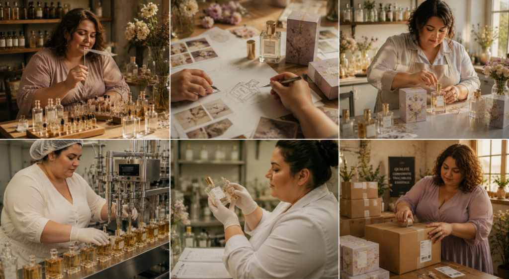 Fabrication artisanale de parfums