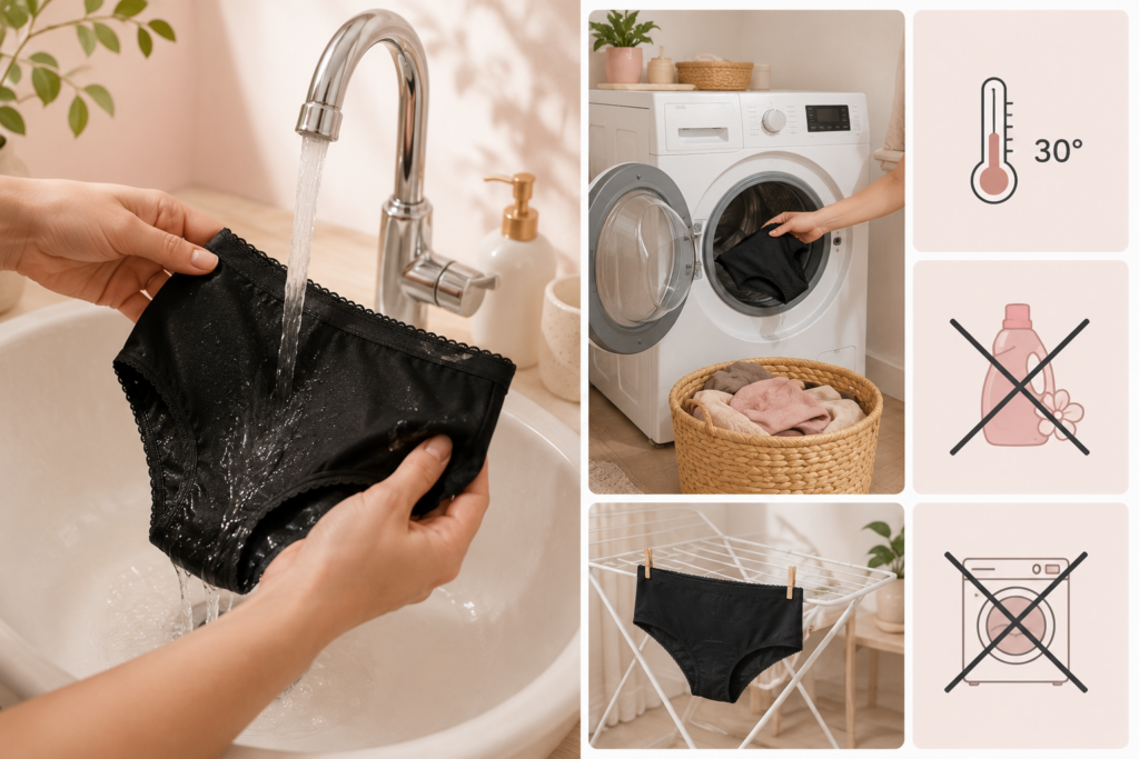 laver une culotte