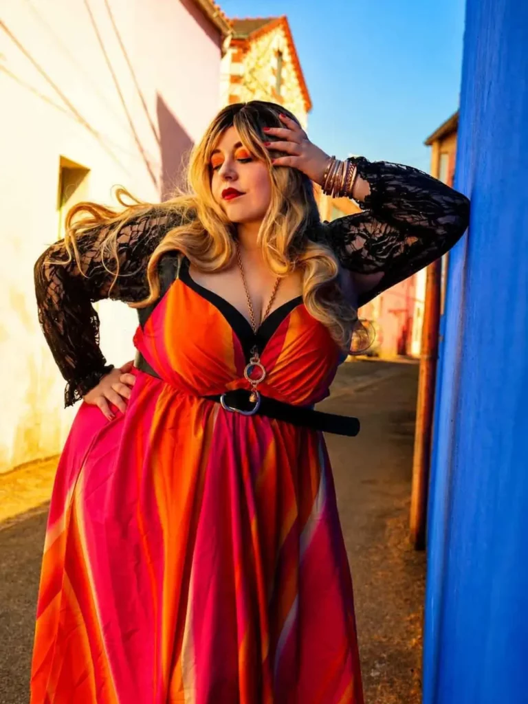 robe curve colore