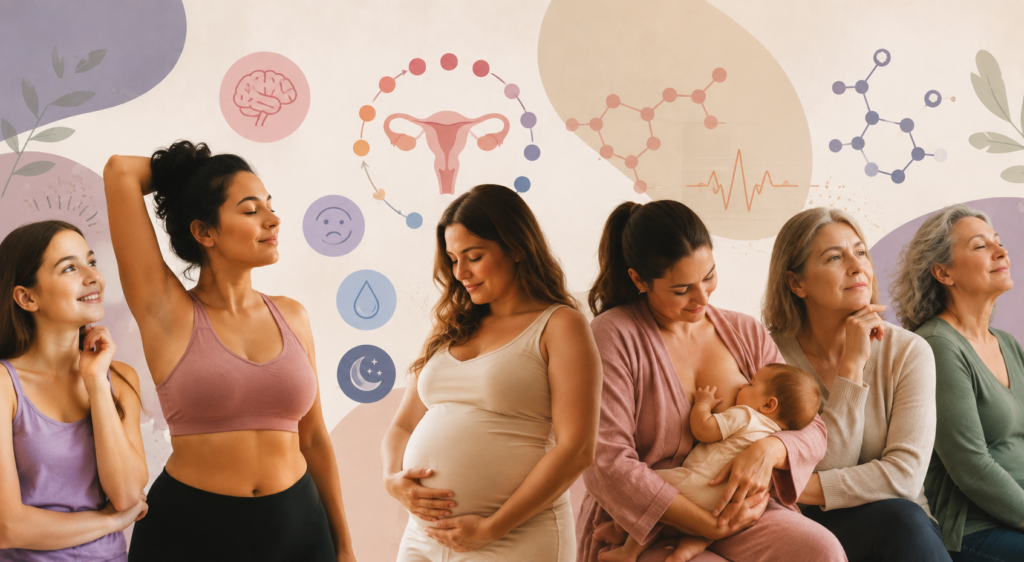 Cycle hormonal à travers les âges