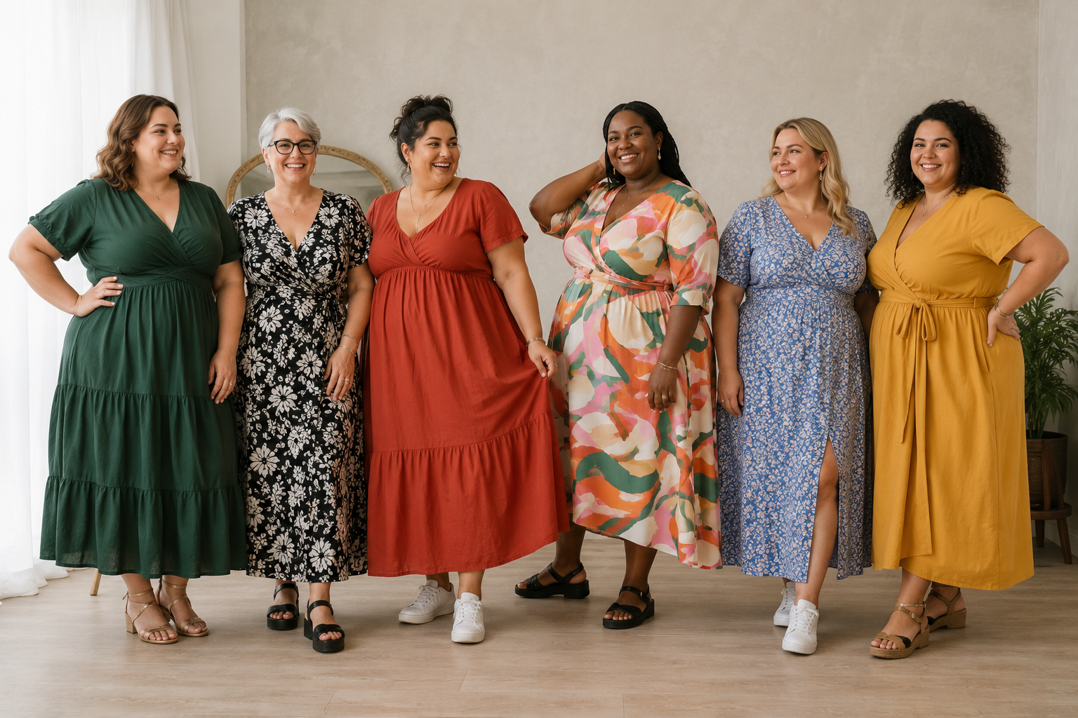 Robe pour femme ronde : les détails qui changent tout au moment de choisir
