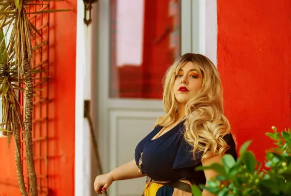 robe bleue et jaune grande taille