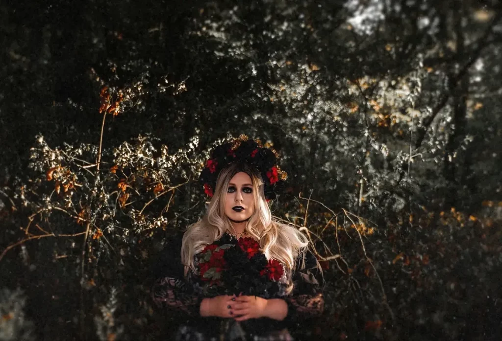 Style Dia de los Muertos grande taille