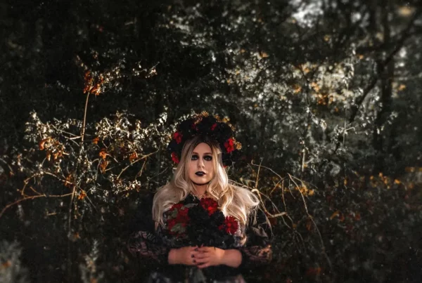 Style Dia de los Muertos grande taille