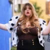 pantalon simili cuir grande taille